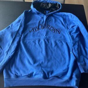 Nike Air Jordan Blue Sweatshirt Hoodie XXL